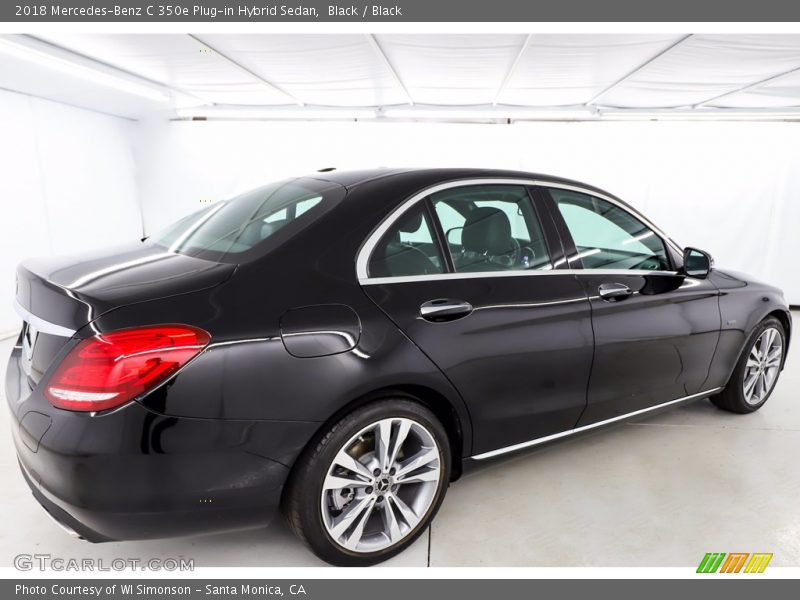 Black / Black 2018 Mercedes-Benz C 350e Plug-in Hybrid Sedan