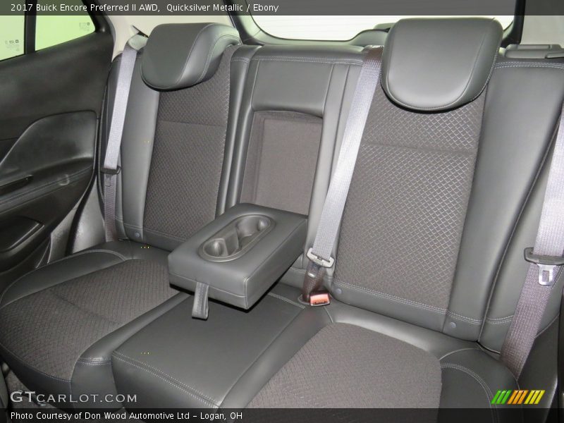 Quicksilver Metallic / Ebony 2017 Buick Encore Preferred II AWD