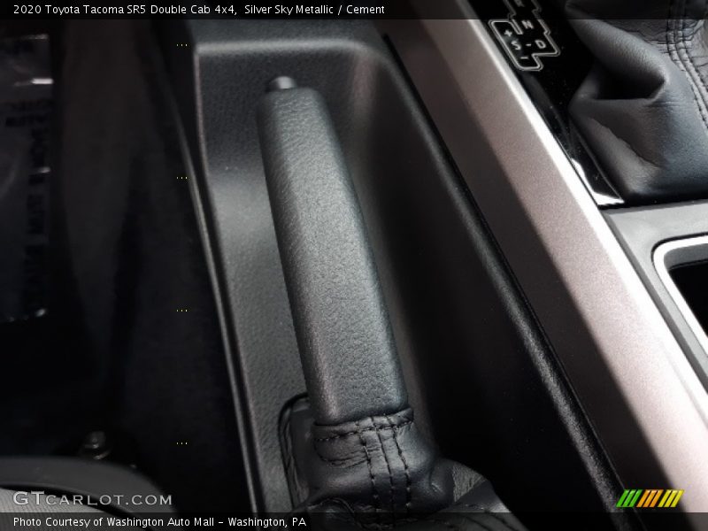 Silver Sky Metallic / Cement 2020 Toyota Tacoma SR5 Double Cab 4x4