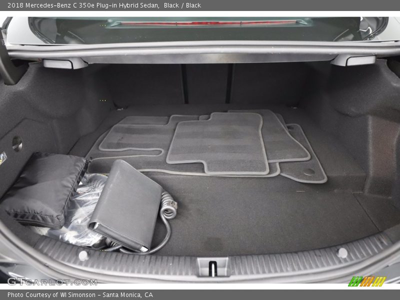 Black / Black 2018 Mercedes-Benz C 350e Plug-in Hybrid Sedan