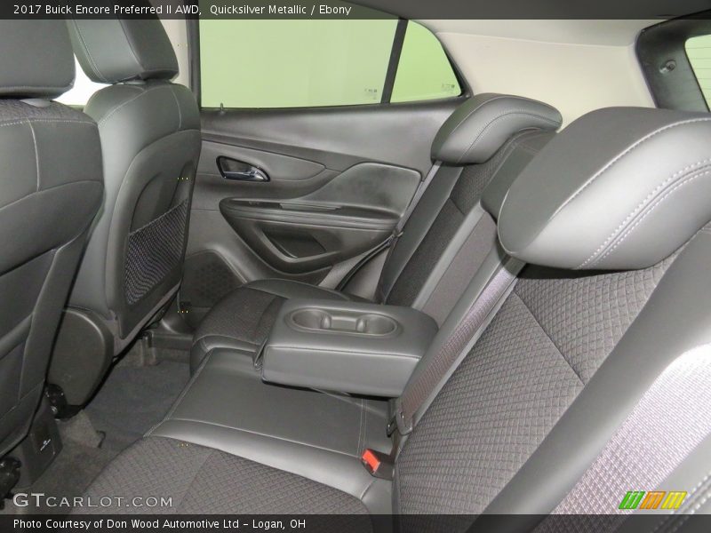 Quicksilver Metallic / Ebony 2017 Buick Encore Preferred II AWD