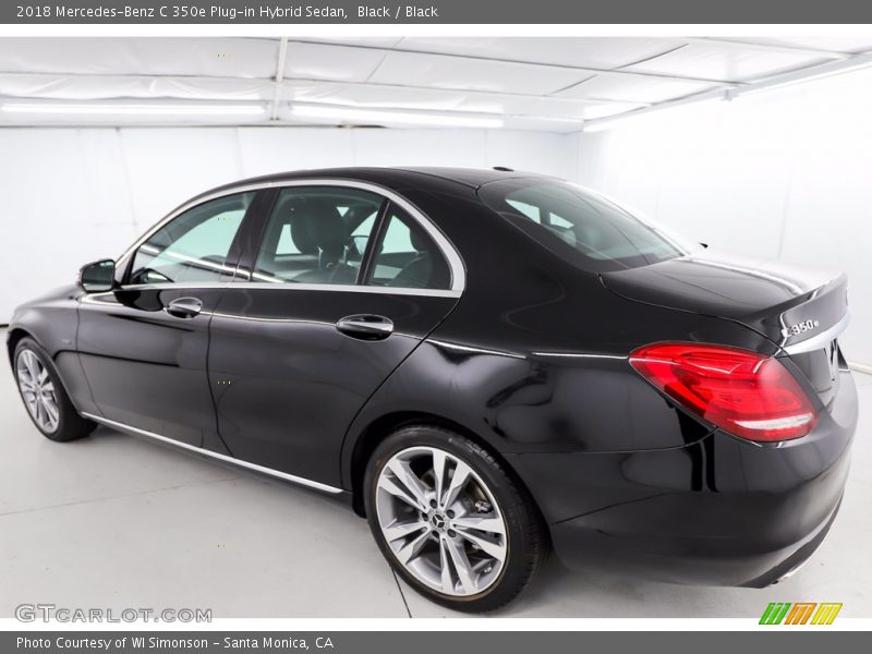 Black / Black 2018 Mercedes-Benz C 350e Plug-in Hybrid Sedan