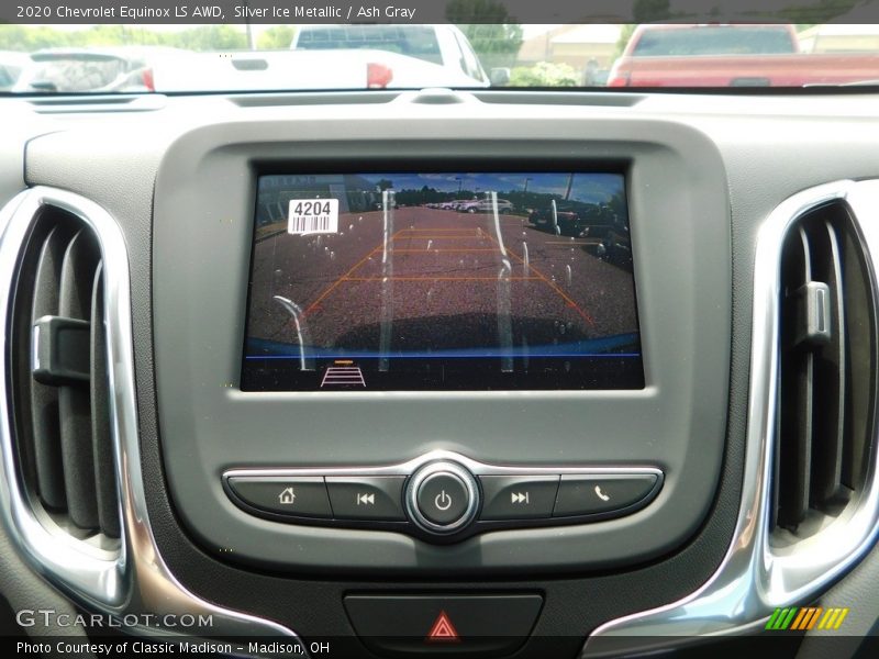 Silver Ice Metallic / Ash Gray 2020 Chevrolet Equinox LS AWD