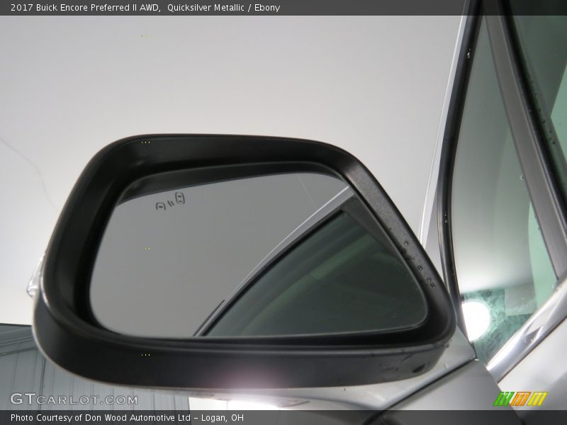 Quicksilver Metallic / Ebony 2017 Buick Encore Preferred II AWD