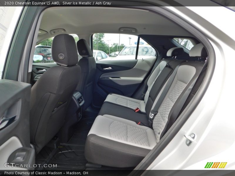 Silver Ice Metallic / Ash Gray 2020 Chevrolet Equinox LS AWD