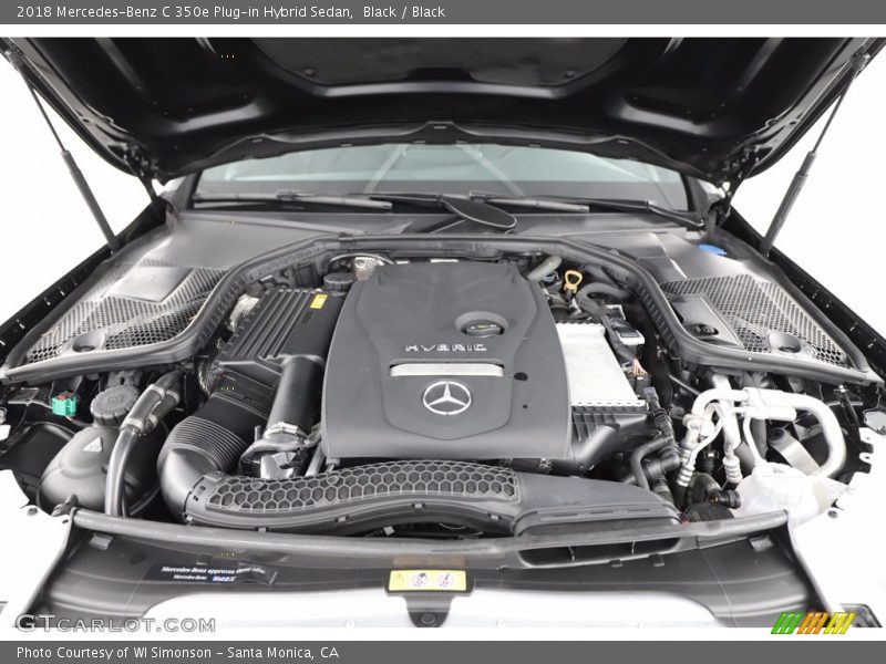 Black / Black 2018 Mercedes-Benz C 350e Plug-in Hybrid Sedan