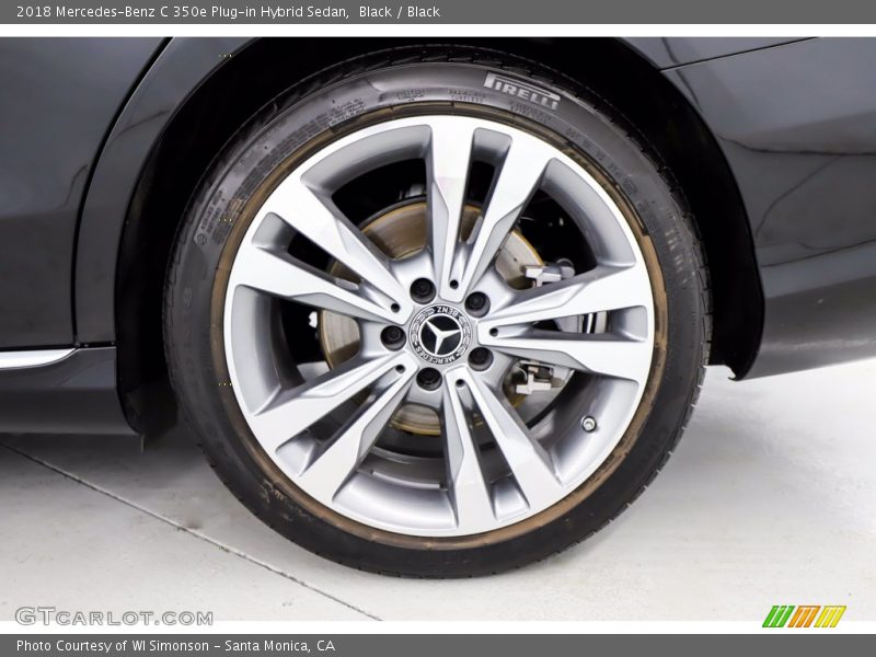 Black / Black 2018 Mercedes-Benz C 350e Plug-in Hybrid Sedan