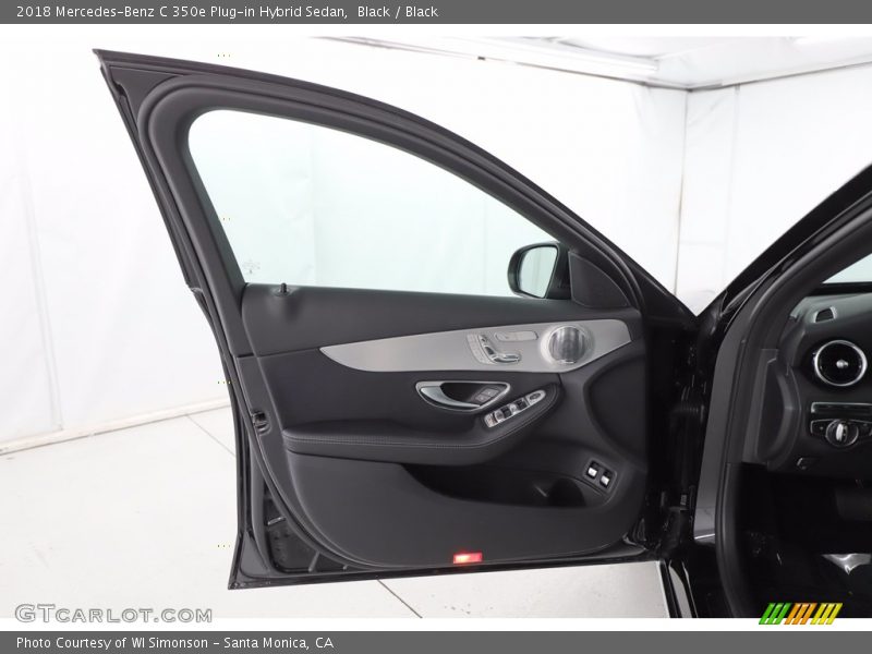 Black / Black 2018 Mercedes-Benz C 350e Plug-in Hybrid Sedan