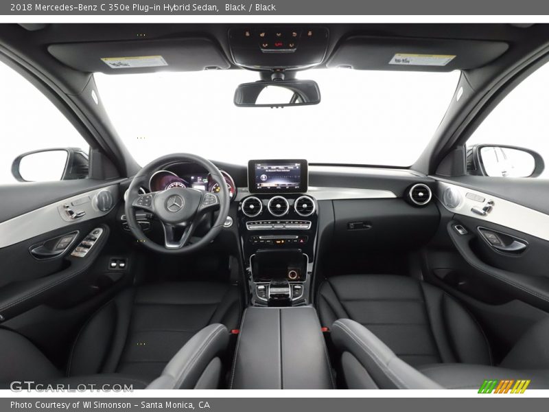 Black / Black 2018 Mercedes-Benz C 350e Plug-in Hybrid Sedan