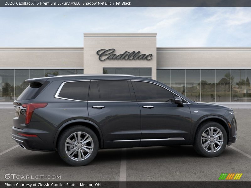 Shadow Metallic / Jet Black 2020 Cadillac XT6 Premium Luxury AWD