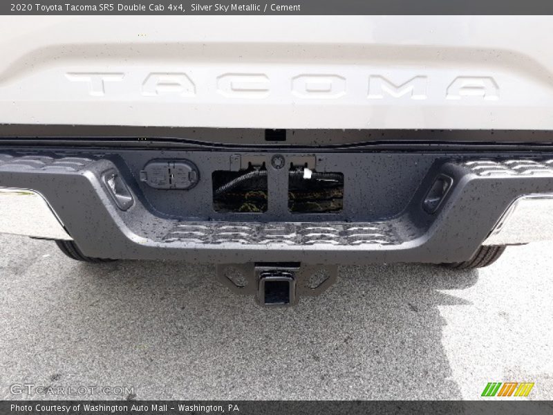 Silver Sky Metallic / Cement 2020 Toyota Tacoma SR5 Double Cab 4x4