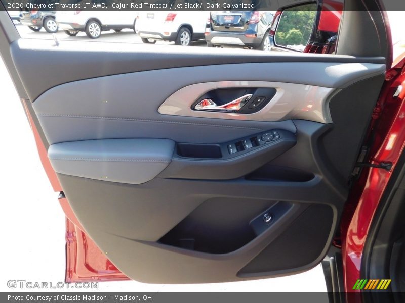 Cajun Red Tintcoat / Jet Black/­Dark Galvanized 2020 Chevrolet Traverse LT AWD