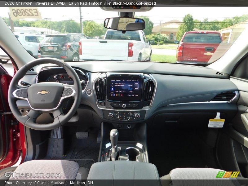 Cajun Red Tintcoat / Jet Black/­Dark Galvanized 2020 Chevrolet Traverse LT AWD