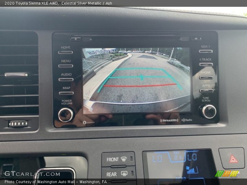 Celestial Silver Metallic / Ash 2020 Toyota Sienna XLE AWD
