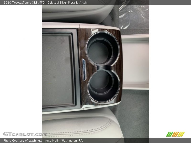 Celestial Silver Metallic / Ash 2020 Toyota Sienna XLE AWD