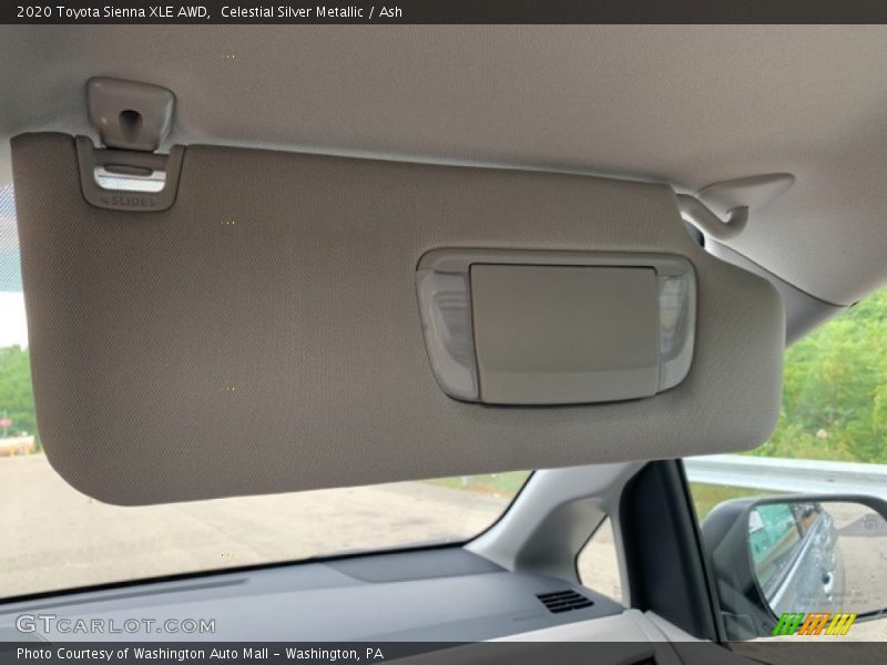 Celestial Silver Metallic / Ash 2020 Toyota Sienna XLE AWD