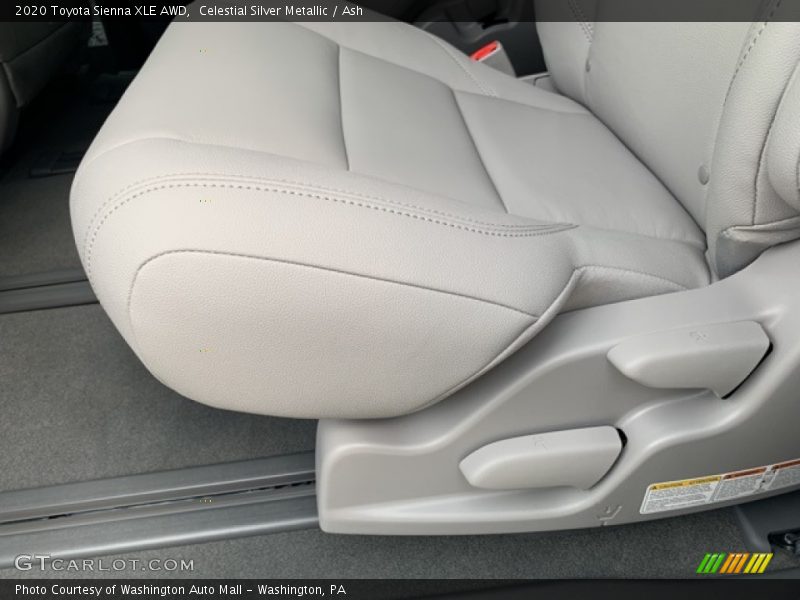 Celestial Silver Metallic / Ash 2020 Toyota Sienna XLE AWD