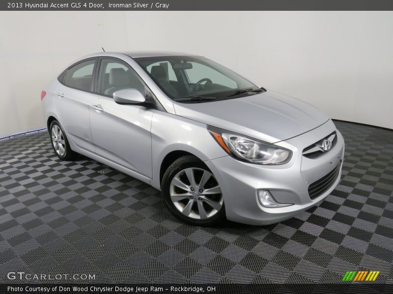 Ironman Silver / Gray 2013 Hyundai Accent GLS 4 Door