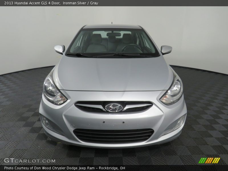 Ironman Silver / Gray 2013 Hyundai Accent GLS 4 Door