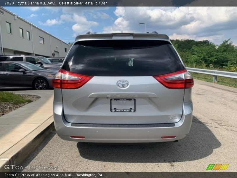 Celestial Silver Metallic / Ash 2020 Toyota Sienna XLE AWD