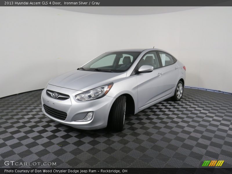 Ironman Silver / Gray 2013 Hyundai Accent GLS 4 Door