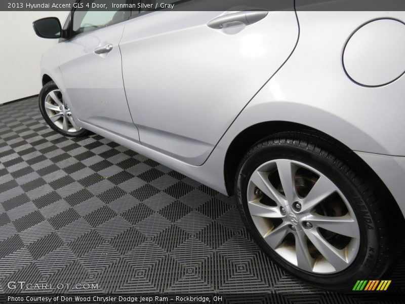 Ironman Silver / Gray 2013 Hyundai Accent GLS 4 Door