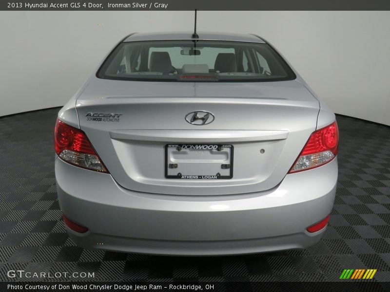 Ironman Silver / Gray 2013 Hyundai Accent GLS 4 Door