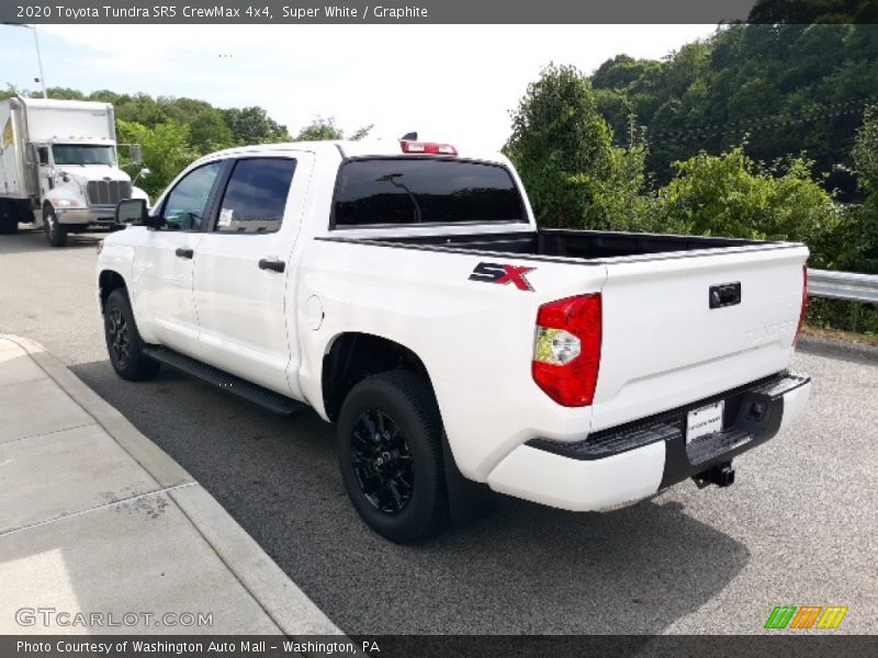 Super White / Graphite 2020 Toyota Tundra SR5 CrewMax 4x4