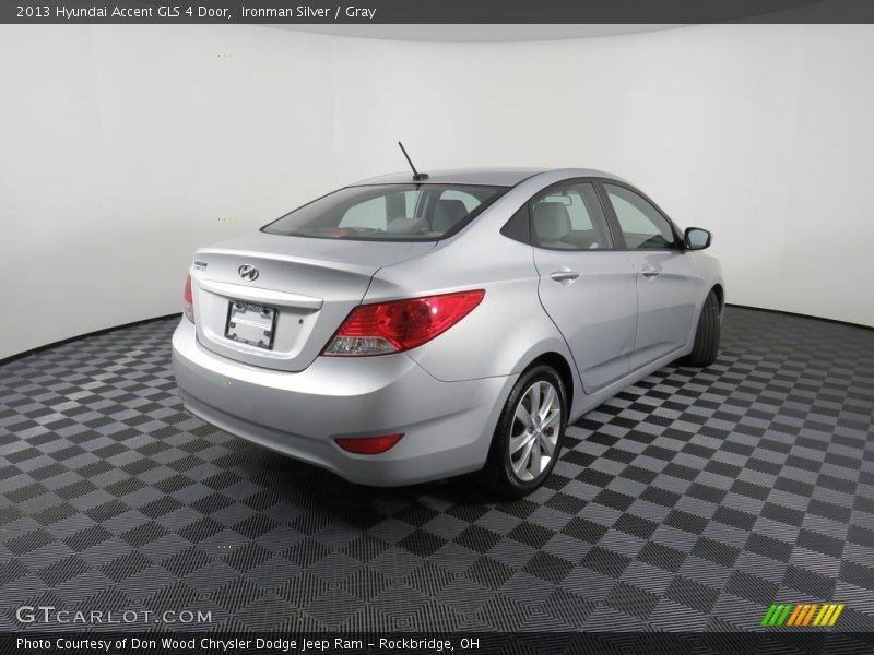 Ironman Silver / Gray 2013 Hyundai Accent GLS 4 Door