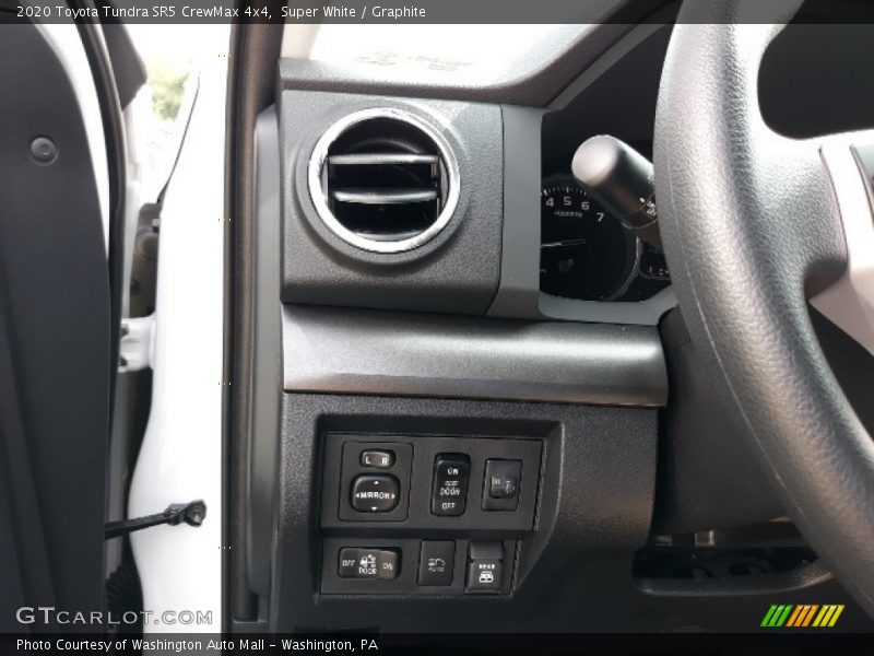 Super White / Graphite 2020 Toyota Tundra SR5 CrewMax 4x4