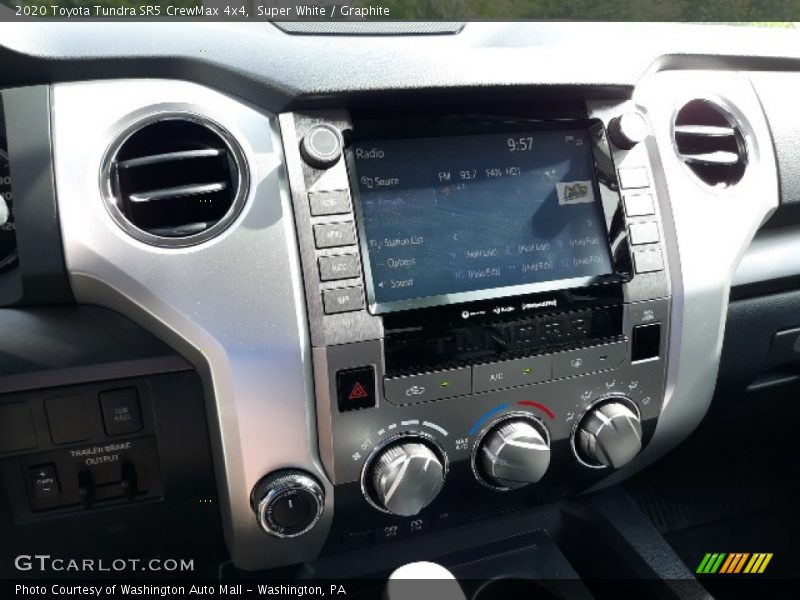 Super White / Graphite 2020 Toyota Tundra SR5 CrewMax 4x4
