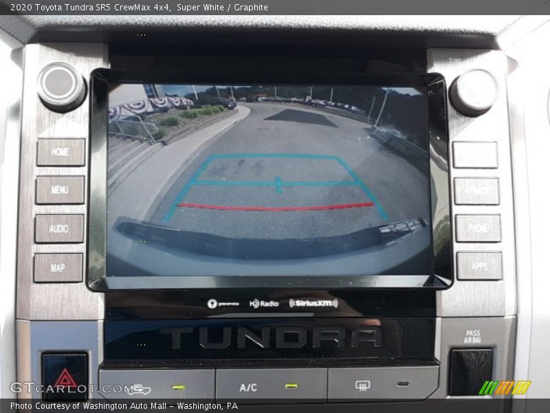 Super White / Graphite 2020 Toyota Tundra SR5 CrewMax 4x4
