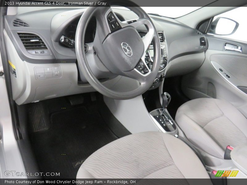 Ironman Silver / Gray 2013 Hyundai Accent GLS 4 Door