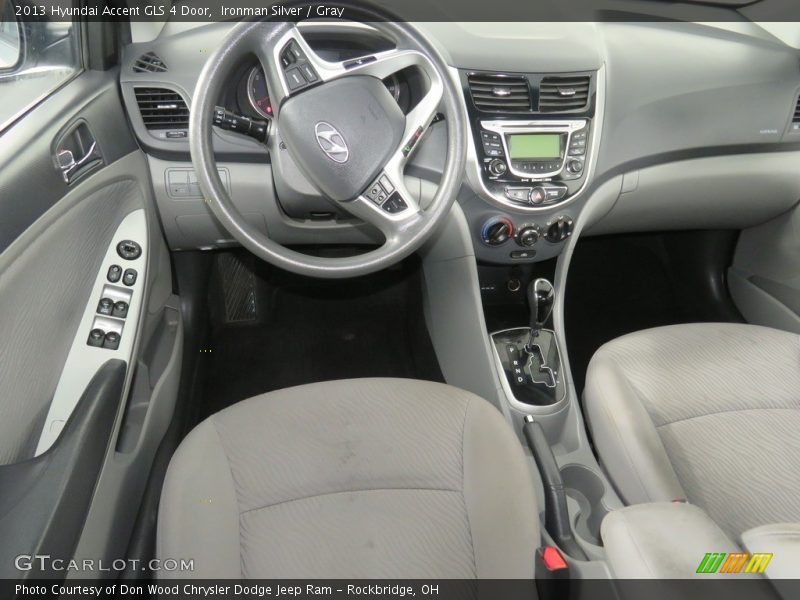 Ironman Silver / Gray 2013 Hyundai Accent GLS 4 Door