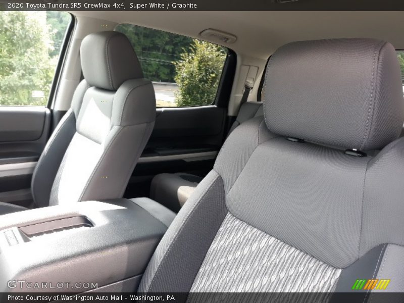 Super White / Graphite 2020 Toyota Tundra SR5 CrewMax 4x4
