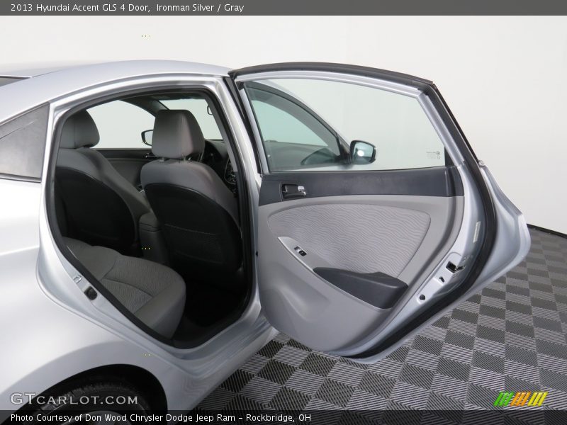 Ironman Silver / Gray 2013 Hyundai Accent GLS 4 Door
