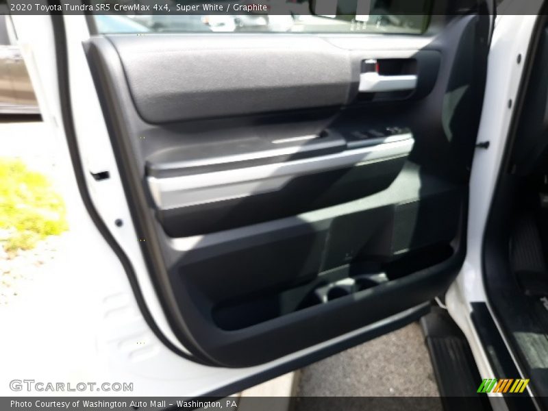 Super White / Graphite 2020 Toyota Tundra SR5 CrewMax 4x4