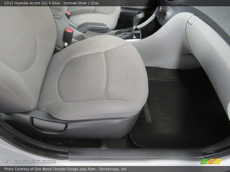 Ironman Silver / Gray 2013 Hyundai Accent GLS 4 Door