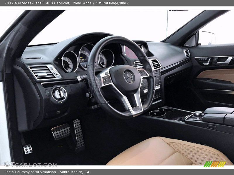 Polar White / Natural Beige/Black 2017 Mercedes-Benz E 400 Cabriolet