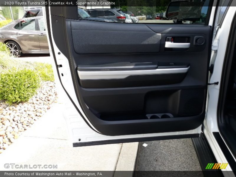 Super White / Graphite 2020 Toyota Tundra SR5 CrewMax 4x4