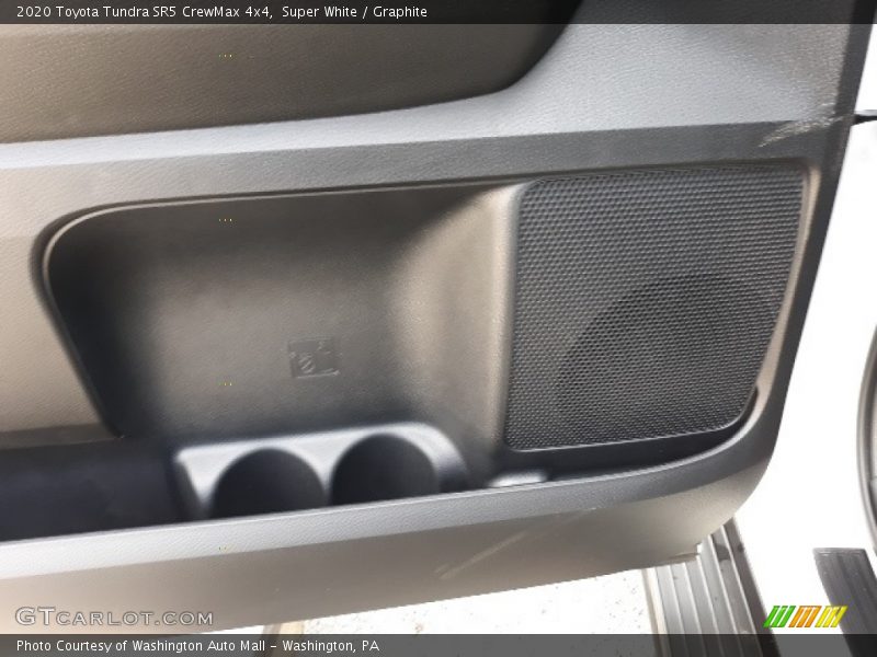 Super White / Graphite 2020 Toyota Tundra SR5 CrewMax 4x4