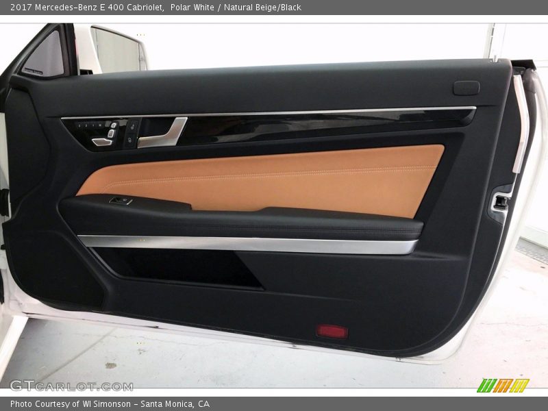 Polar White / Natural Beige/Black 2017 Mercedes-Benz E 400 Cabriolet