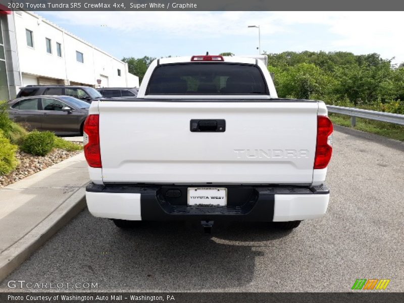 Super White / Graphite 2020 Toyota Tundra SR5 CrewMax 4x4