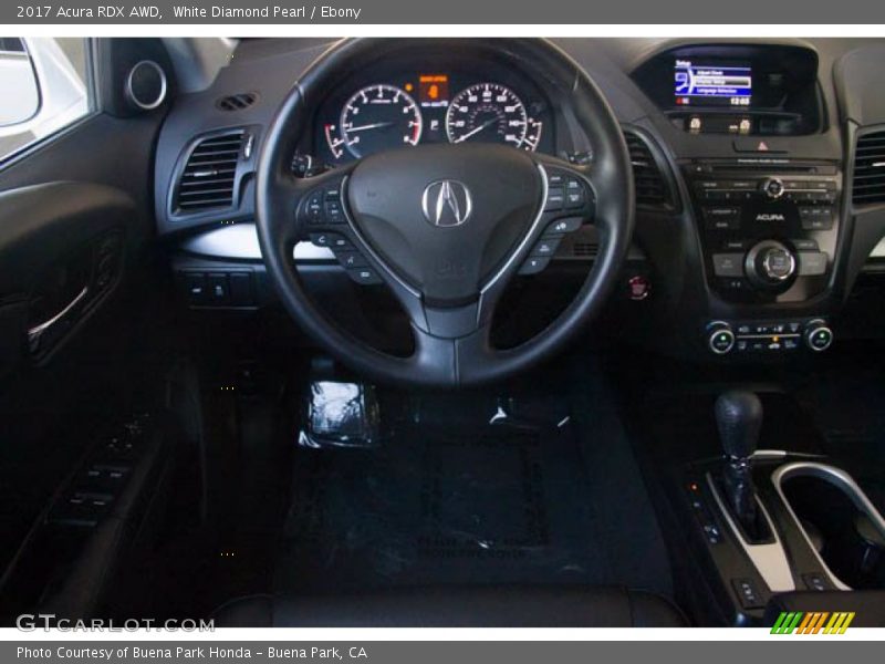 White Diamond Pearl / Ebony 2017 Acura RDX AWD