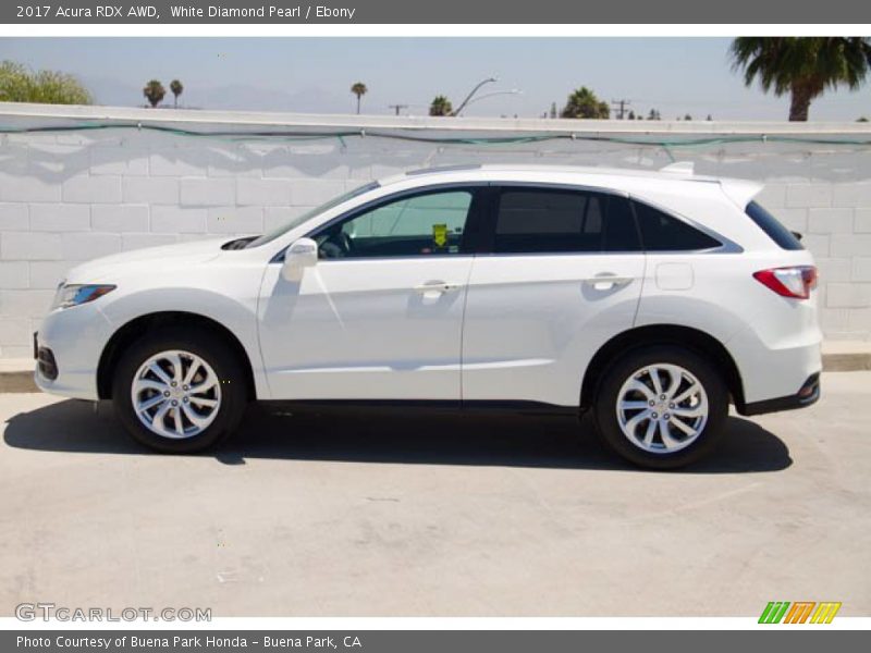 White Diamond Pearl / Ebony 2017 Acura RDX AWD