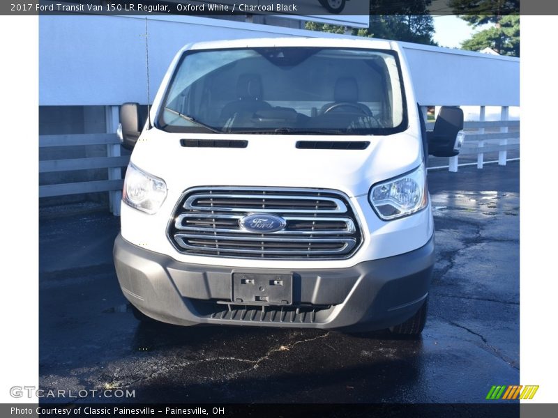 Oxford White / Charcoal Black 2017 Ford Transit Van 150 LR Regular