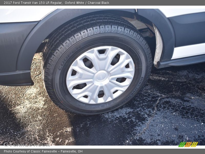 Oxford White / Charcoal Black 2017 Ford Transit Van 150 LR Regular
