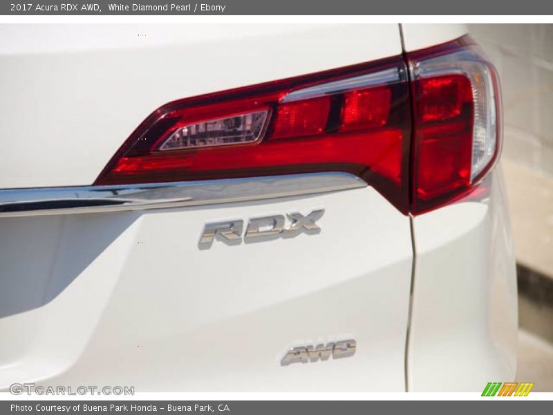White Diamond Pearl / Ebony 2017 Acura RDX AWD