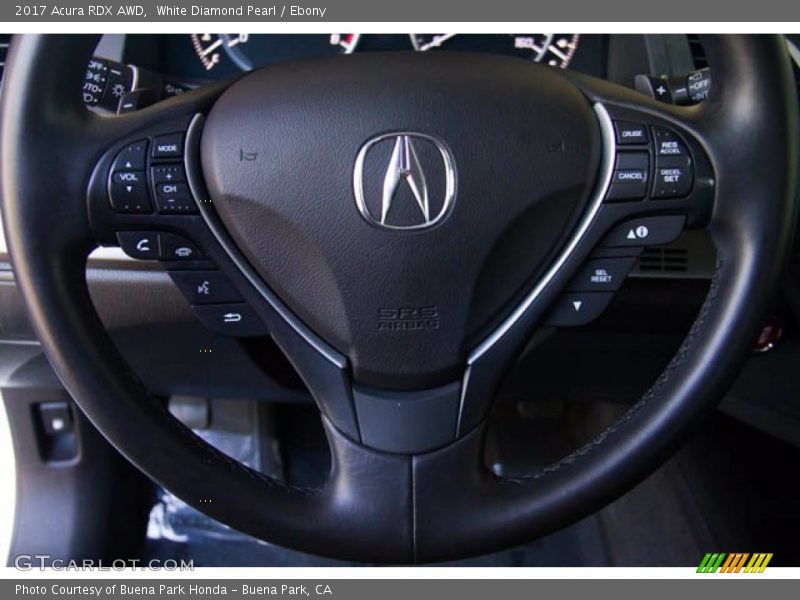 White Diamond Pearl / Ebony 2017 Acura RDX AWD
