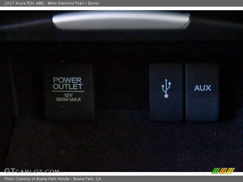 White Diamond Pearl / Ebony 2017 Acura RDX AWD